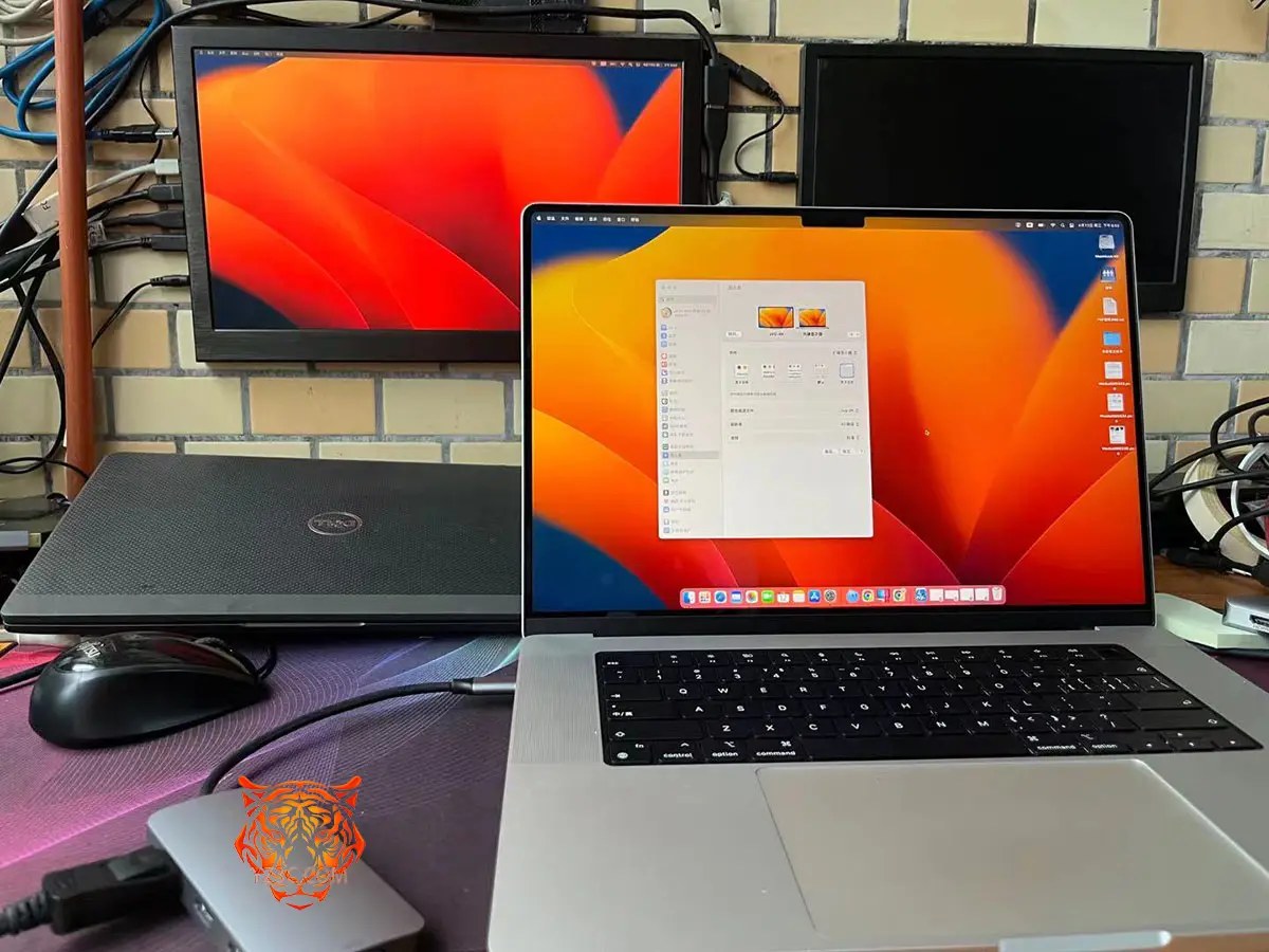 便携式 7合一扩展坞 USB-C转双HDMI/DP/VGA 转接器集线器3个USB2.0接口 兼容win Mac电脑支持 MST转换器