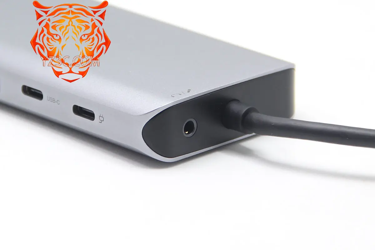 全功能C USB-C 14合1 便携式扩展坞 支持PD供电 外扩USB3.0/SD卡/Micro SD/双HDMI/VGA/千兆网卡 支持多系统