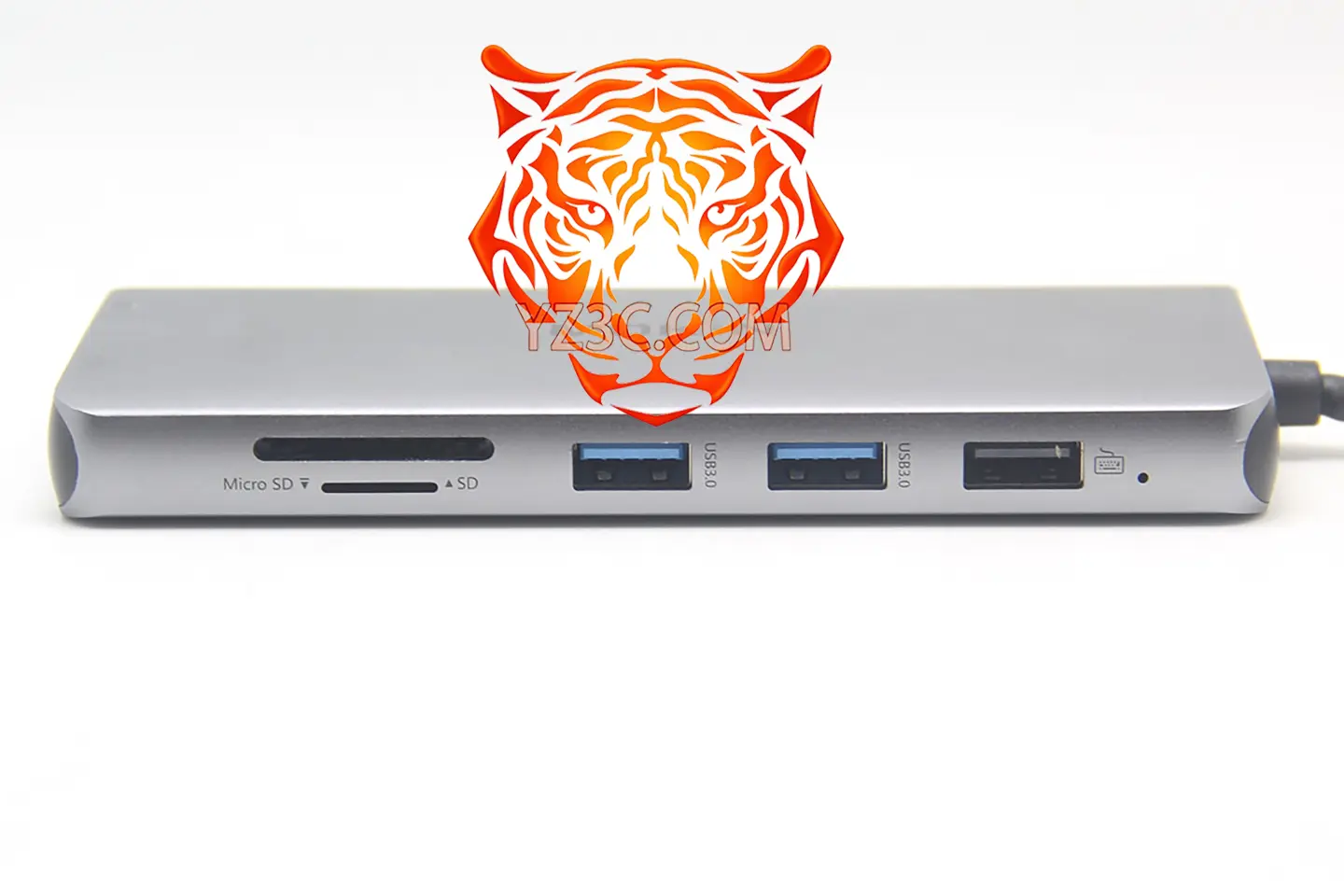 便携式 苹果Macbook Air Pro笔记本电脑专用扩展坞 外接双4k 60hz显示器 千兆网卡 SD卡槽 USB3.0接口 3.5mm等