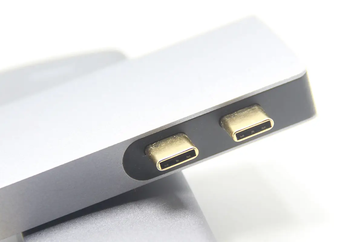 便携式苹果笔记本专用扩展坞 Macbookpro Air 多功能高速集线器转换器外扩多个USB3.0/SD卡/HDMI 外接双4K 60hz