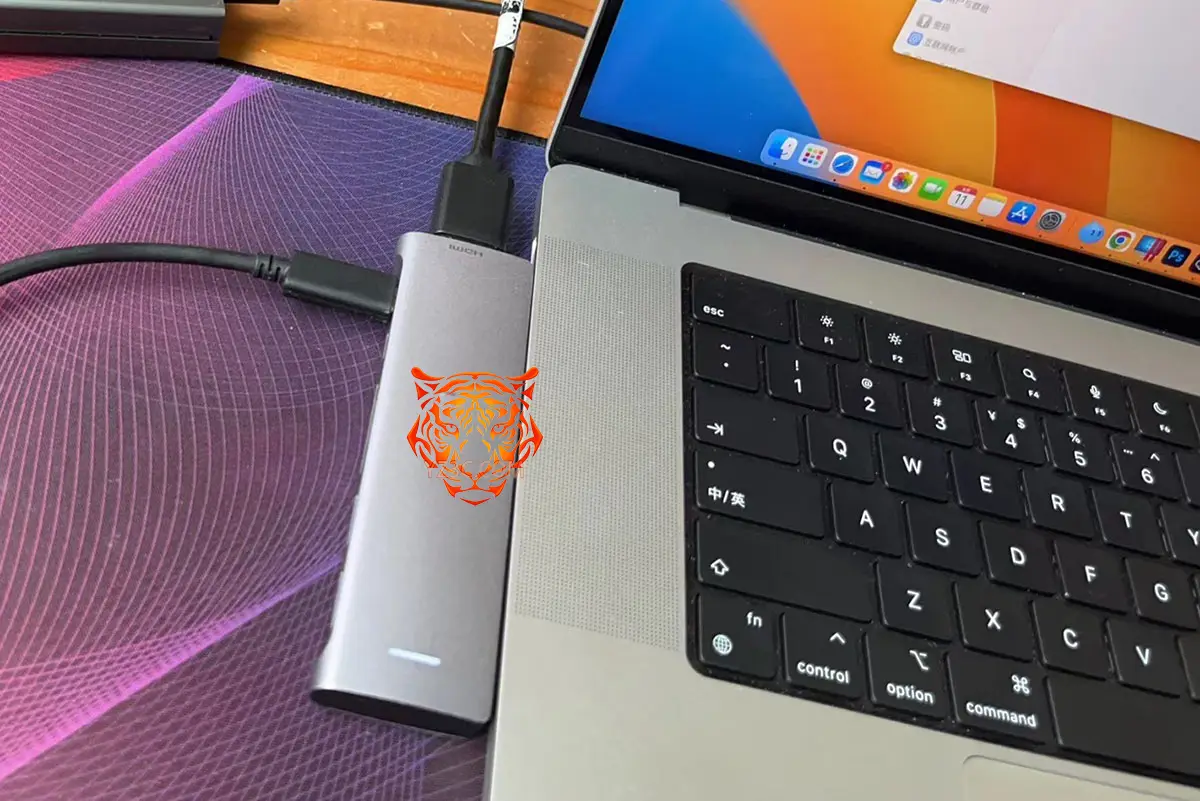 便携式苹果笔记本专用扩展坞 Macbookpro Air高速集线器转换器外扩多个USB3.0/TF/SD卡/HDMI 外接双4K 60hz