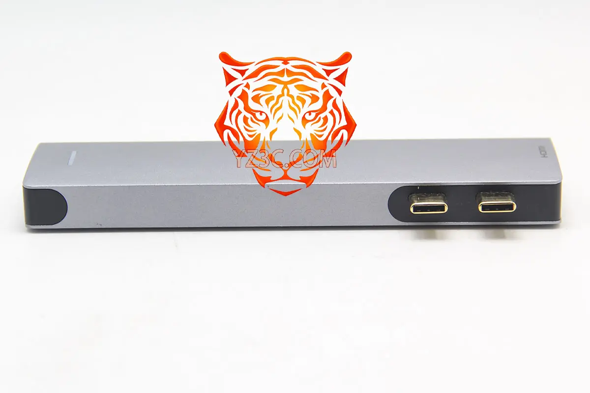 便携式苹果笔记本专用扩展坞 Macbookpro Air高速集线器转换器外扩多个USB3.0/TF/SD卡/HDMI 外接双4K 60hz
