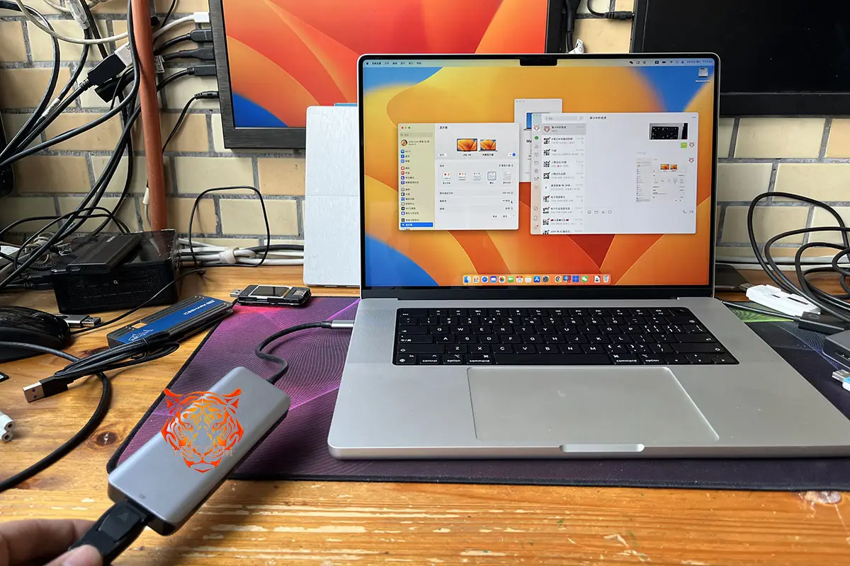 便携式 9合1 拓展坞 MST协议双HDMI和DP口 外接3个高清屏 87瓦PD供电 USB2.0和USB3.0 TF卡/SD卡 4k 60hz