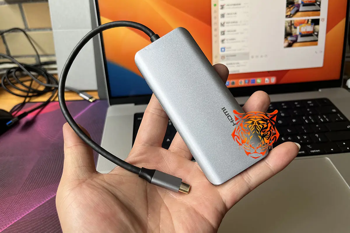 便携式 9合1 拓展坞 MST协议双HDMI和DP口 外接3个高清屏 87瓦PD供电 USB2.0和USB3.0 TF卡/SD卡 4k 60hz