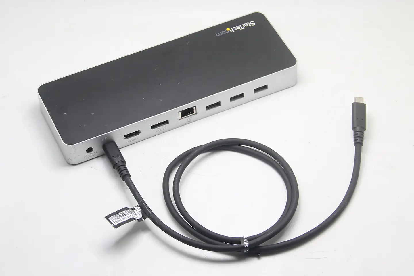 StarTech DK30CHDDPPD 全功能C+Displaylink协议坞 外接双4k显示器 SD卡4个USB3.0口 PD60瓦