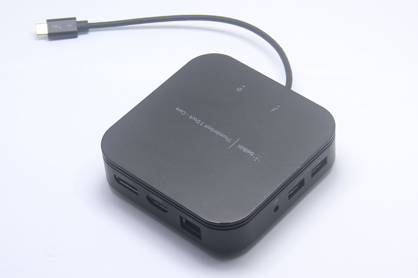 贝尔金Blekin 便携式thunderbolt3 雷电3 Dock扩展坞 F4U110