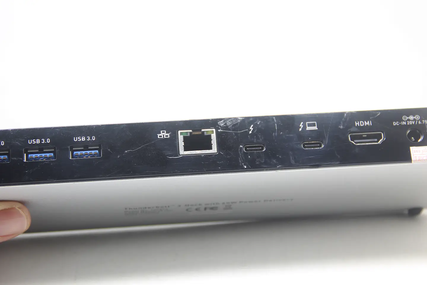 Cable Matters Thunderbolt Dock 雷电C扩展坞PD60瓦给电脑外扩5个USB3.0/1个HDMI2.0/千兆网卡/SD卡/3.5mm耳机口