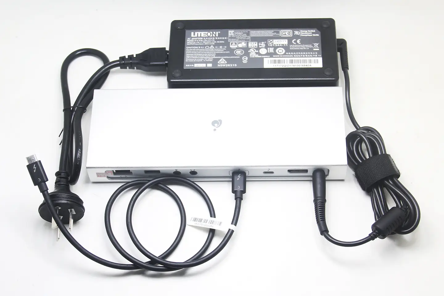 IOGEAR Thunderbolt雷电扩展坞85瓦PD供电 外扩单5k或双4k 60hz 千兆网卡 2个USB3.0 1个USB-C 3.5mm耳机口