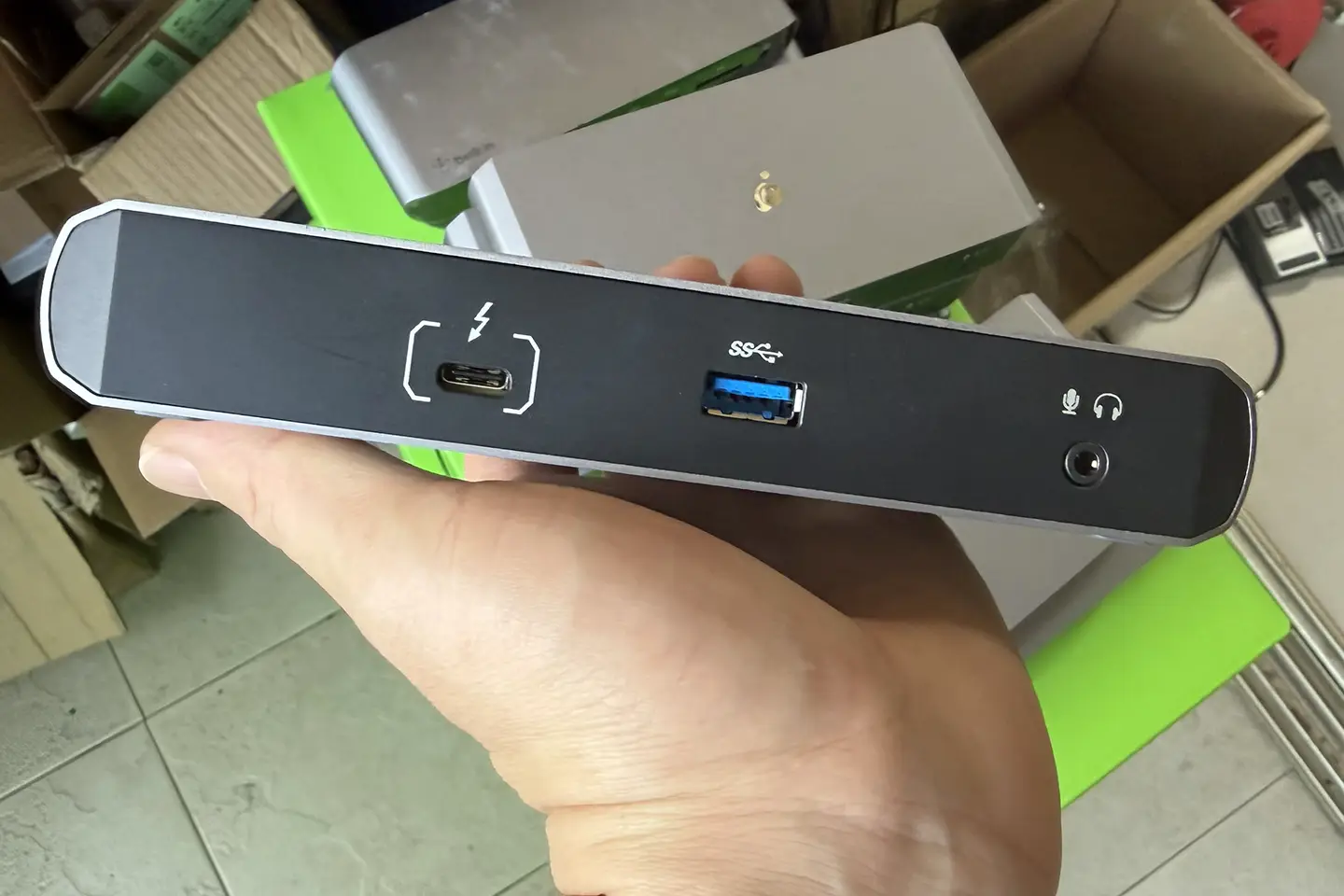 IOGEAR Thunderbolt Docking Station雷电C扩展坞M4/M5外扩双4k 3个10G接口千兆网卡PD60瓦供电 支持144hz