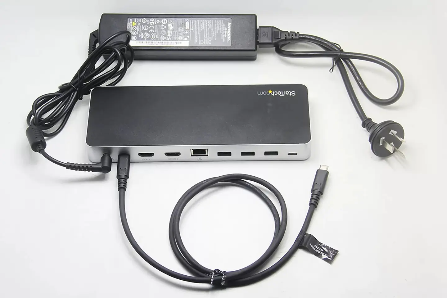 Startech MST30C2HHPD全功能C扩展坞XPS Thinkpad X1C surface pro等外接双显示器PD60瓦