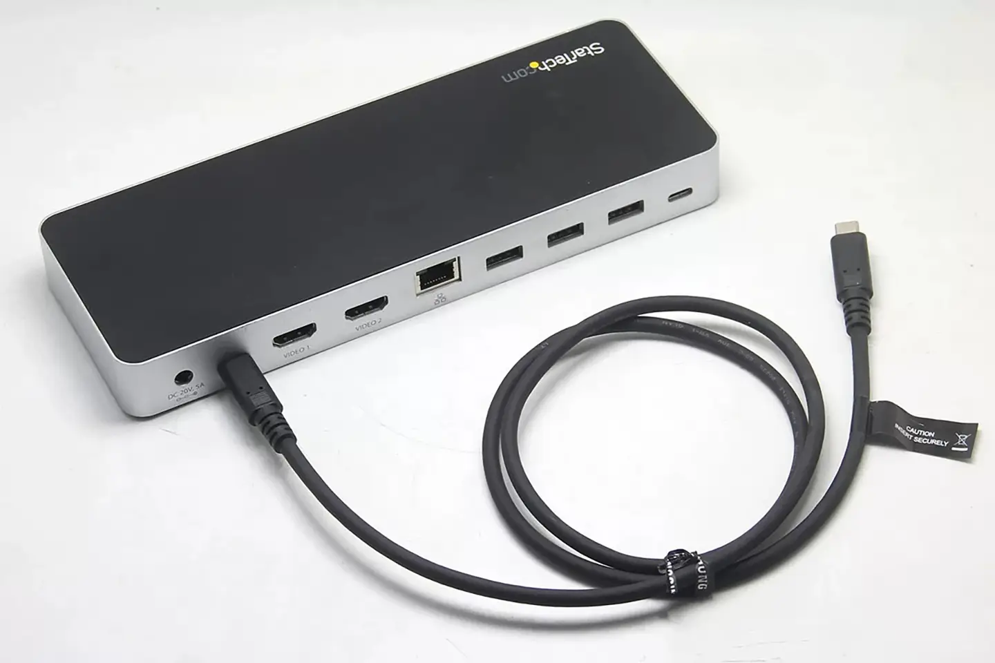Startech MST30C2HHPD全功能C扩展坞XPS Thinkpad X1C surface pro等外接双显示器PD60瓦
