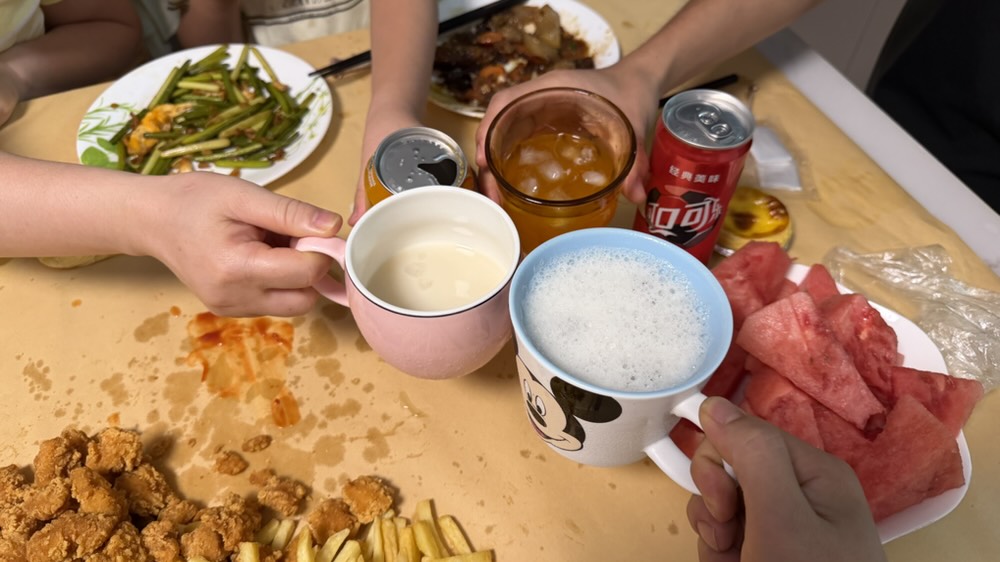 中秋节快乐 老婆给做的下酒饭