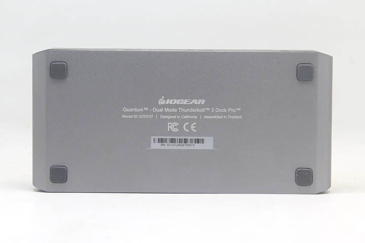 IOGEAR Thunderbolt Docking Station雷电C扩展坞M4/M5外扩双4k 3个10G接口千兆网卡PD60瓦供电 支持144hz
