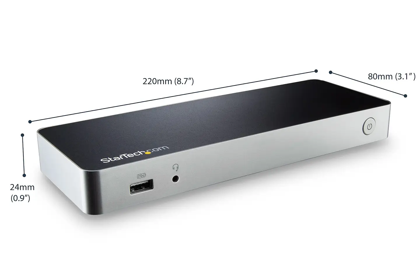 Startech MST30C2HHPD全功能C扩展坞XPS Thinkpad X1C surface pro等外接双显示器PD60瓦